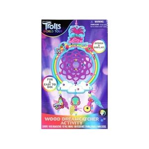 NEW DreamWorks Trolls World Tour Wooden Dreamcatcher Activity Kit